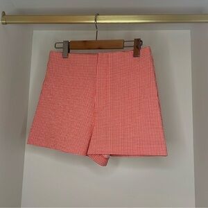 Zara Gingham Shorts - Size medium